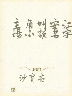 主角叫安江的官场小说名字