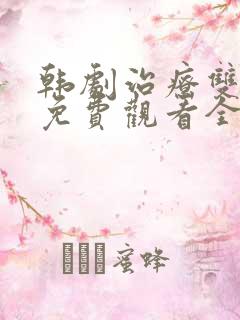 韩剧治疗双男主免费观看全集高清