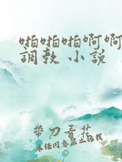 啪啪啪啊啊啊性调教 小说