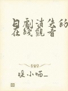 日剧消失的恋人在线观看