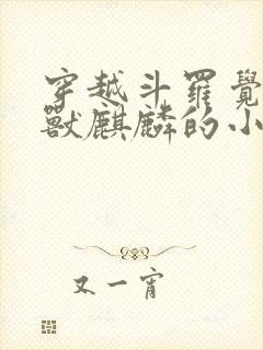 穿越斗罗觉醒圣兽麒麟的小说