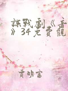 谍战剧《音乐会》34免费观看