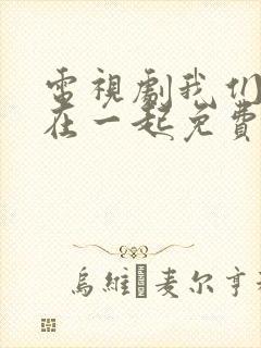 电视剧我们好好在一起免费观看完整版