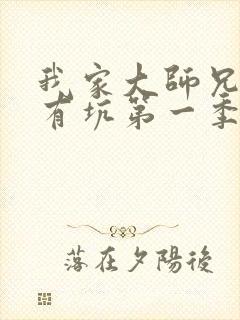 我家大师兄脑子有坑第一季动漫