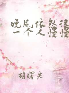 晚风依然很温柔一个人慢慢走歌名