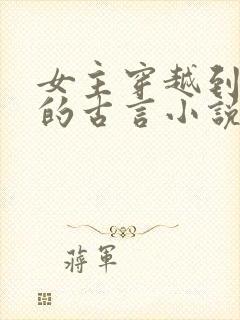 女主穿越到宋朝的古言小说