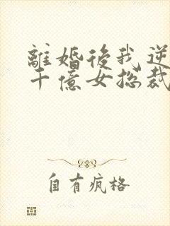 离婚后我逆袭成千亿女总裁容辞