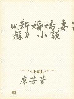 w新婚娇妻宠上瘾》小说