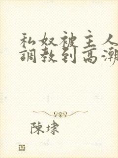 私奴被主人玩弄调教到高潮