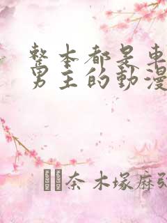 整本都是车的双男主的动漫