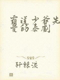 霸道少爷先婚后爱的泰剧