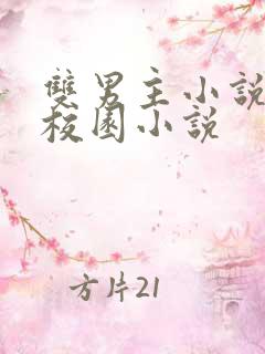 双男主小说甜宠校园小说