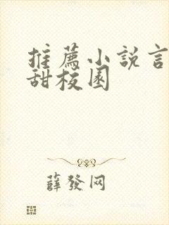 推荐小说言情高甜校园