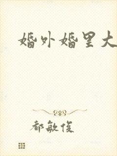 婚外婚里大结局