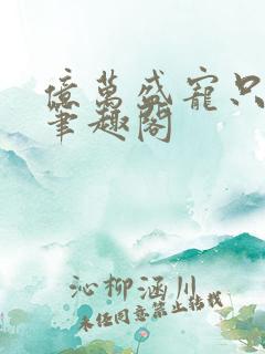 亿万盛宠只为你笔趣阁