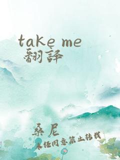 take me 翻译
