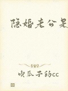 隐婚老公是大佬