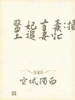 医妃有毒:摄政王追妻忙