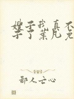 嫂子我真不是傻子了叶凡免费阅读