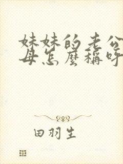 妹妹的老公的父母怎么称呼