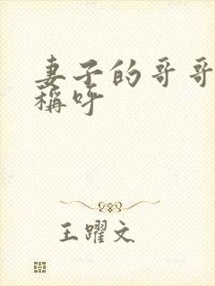 妻子的哥哥怎么称呼