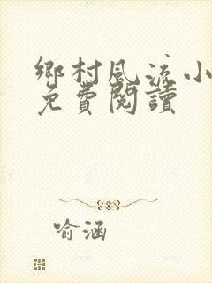 乡村风流小神医免费阅读