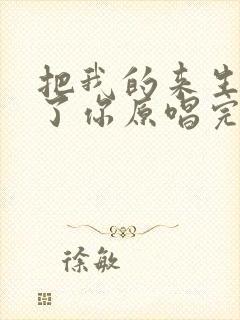 把我的来生许给了你原唱完整版