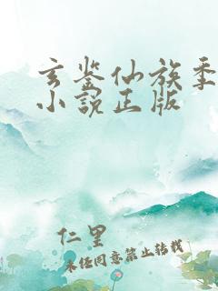 玄鉴仙族季越人小说正版