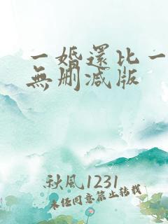 一婚还比一婚高无删减版