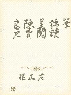 良陈美锦笔趣阁免费阅读