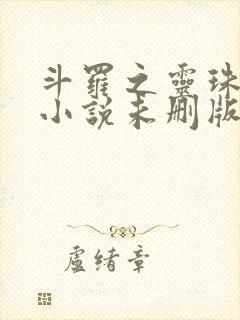 斗罗之灵珠神剑小说未删版全文免费阅读