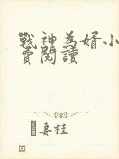 战神为婿小说免费阅读