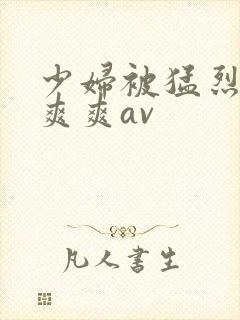 少妇被猛烈挺进爽爽av