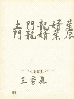 上门龙婿叶辰上门龙婿叶辰