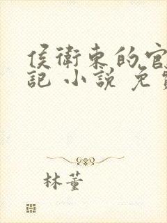 侯卫东的官场笔记 小说 免费