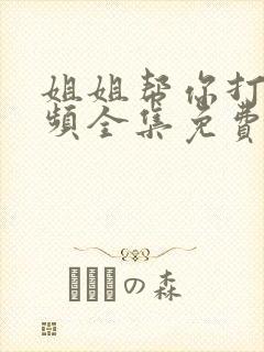 姐姐帮你打枪视频全集免费观看高清