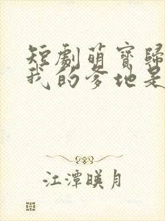 短剧萌宝归来 我的爹地是大佬播放