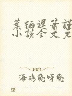 叶栖迟萧谨行的小说全文免费阅读最新章节