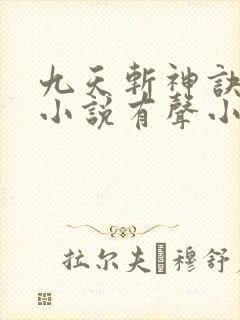 九天斩神诀林辰小说有声小说