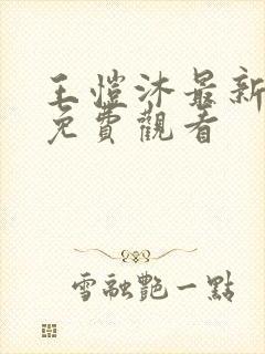 王恺沐最新短剧免费观看