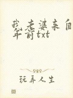 我老婆来自一千年前txt