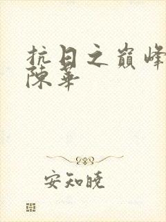 抗日之巅峰兵王陈华