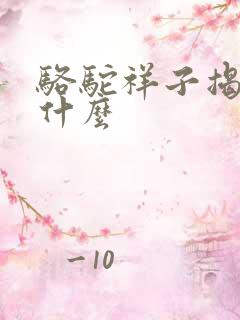 骆驼祥子揭露了什么