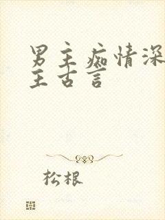 男主痴情深爱女主古言