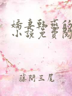 娇妻韩燕的自白小说免费阅读