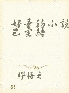 好看的小说推荐已完结