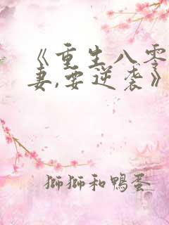 《重生八零:傻妻,要逆袭》