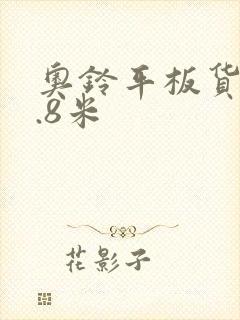 奥铃平板货车3.8米