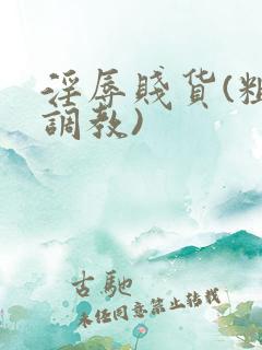 淫辱贱货(粗口调教)