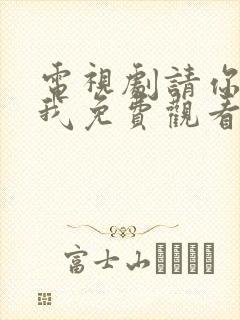 电视剧请你等等我免费观看全集